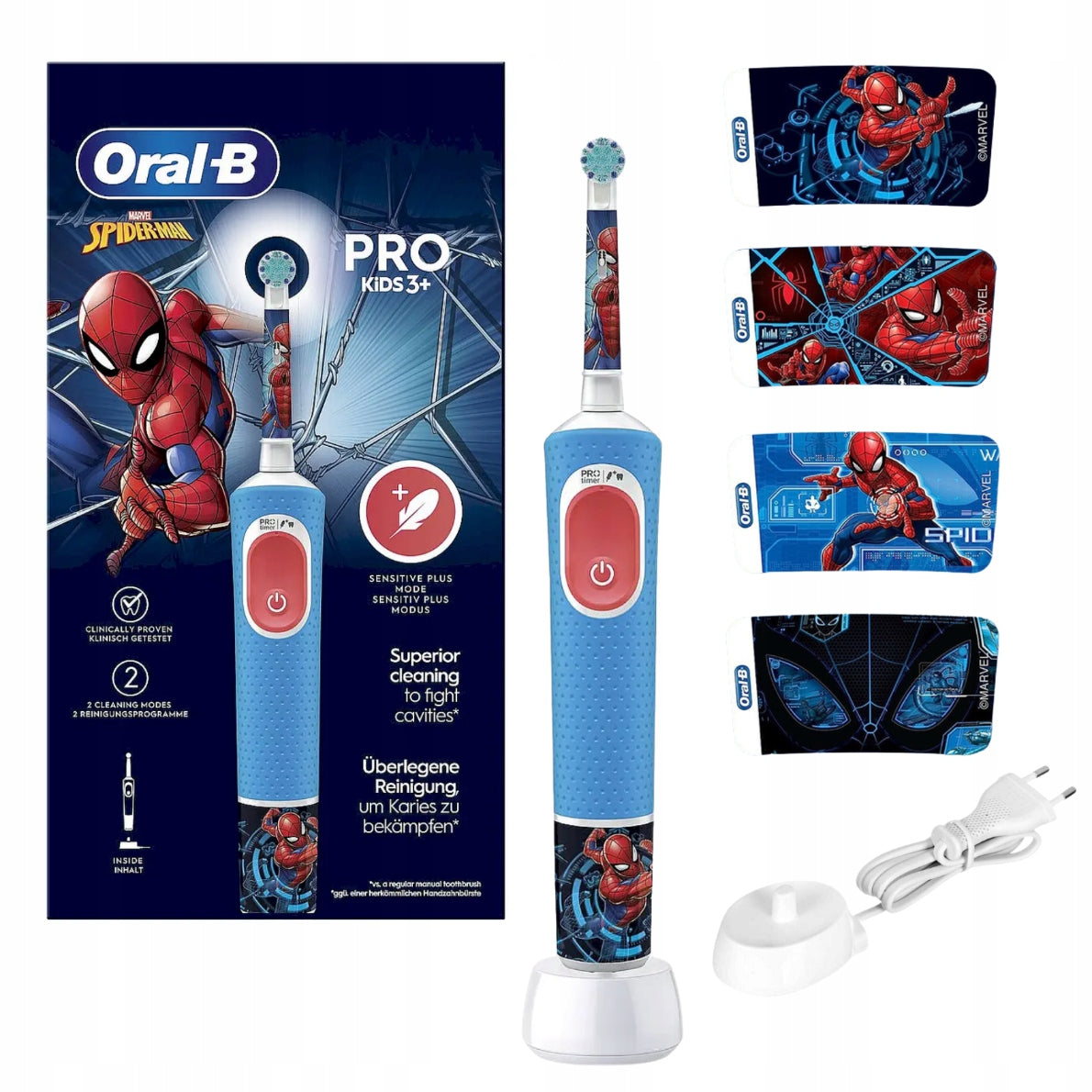 Oral-B Vitality PRO D103 Spider-Man electric toothbrush for children