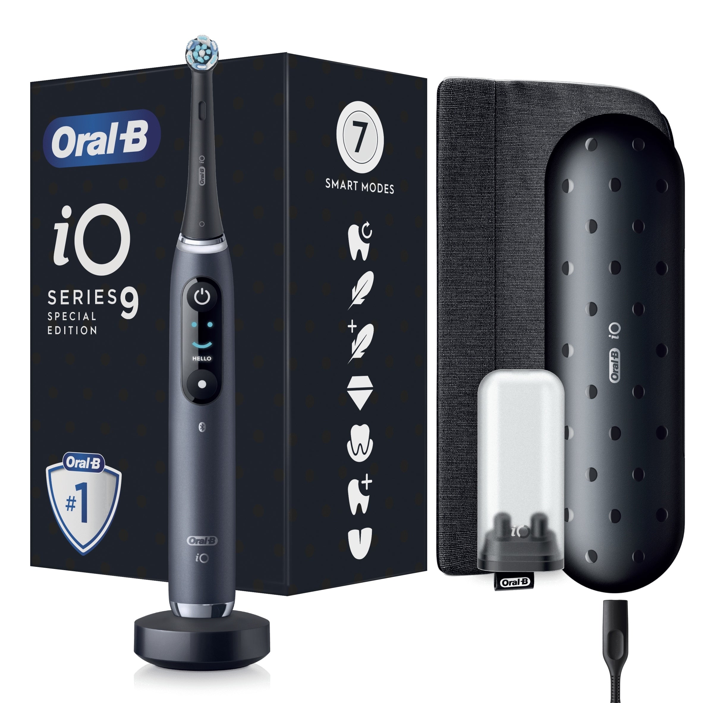 Oral-B iO 9 Black Special Edition Electric Toothbrush black Brand Oral-B