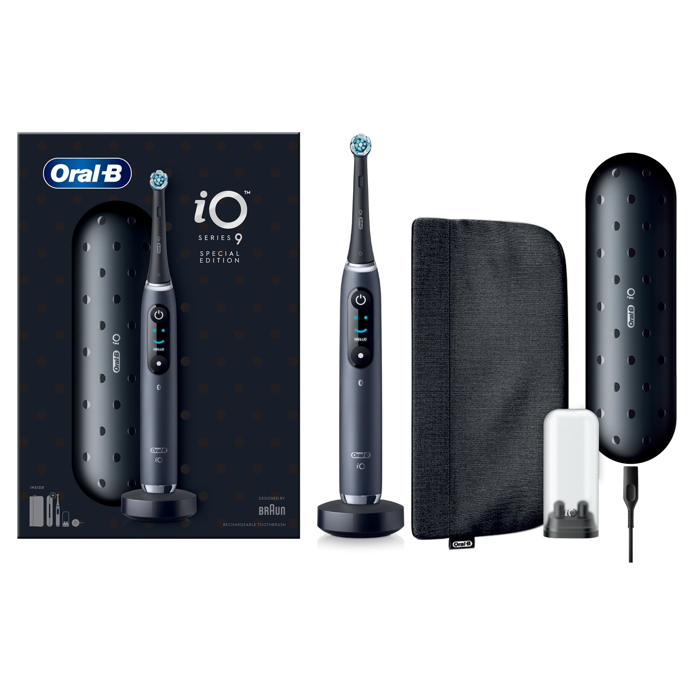 Oral-B iO 9 Black Special Edition Electric Toothbrush black