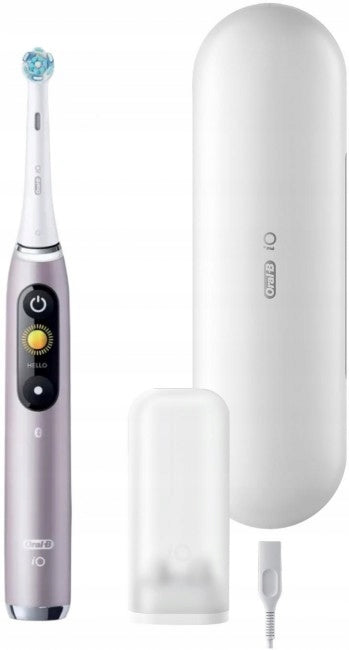 Oral-B iO 9 Series Rose Quartz Magnetic Toothbrush with Charging Case Manufacturer code 80743134