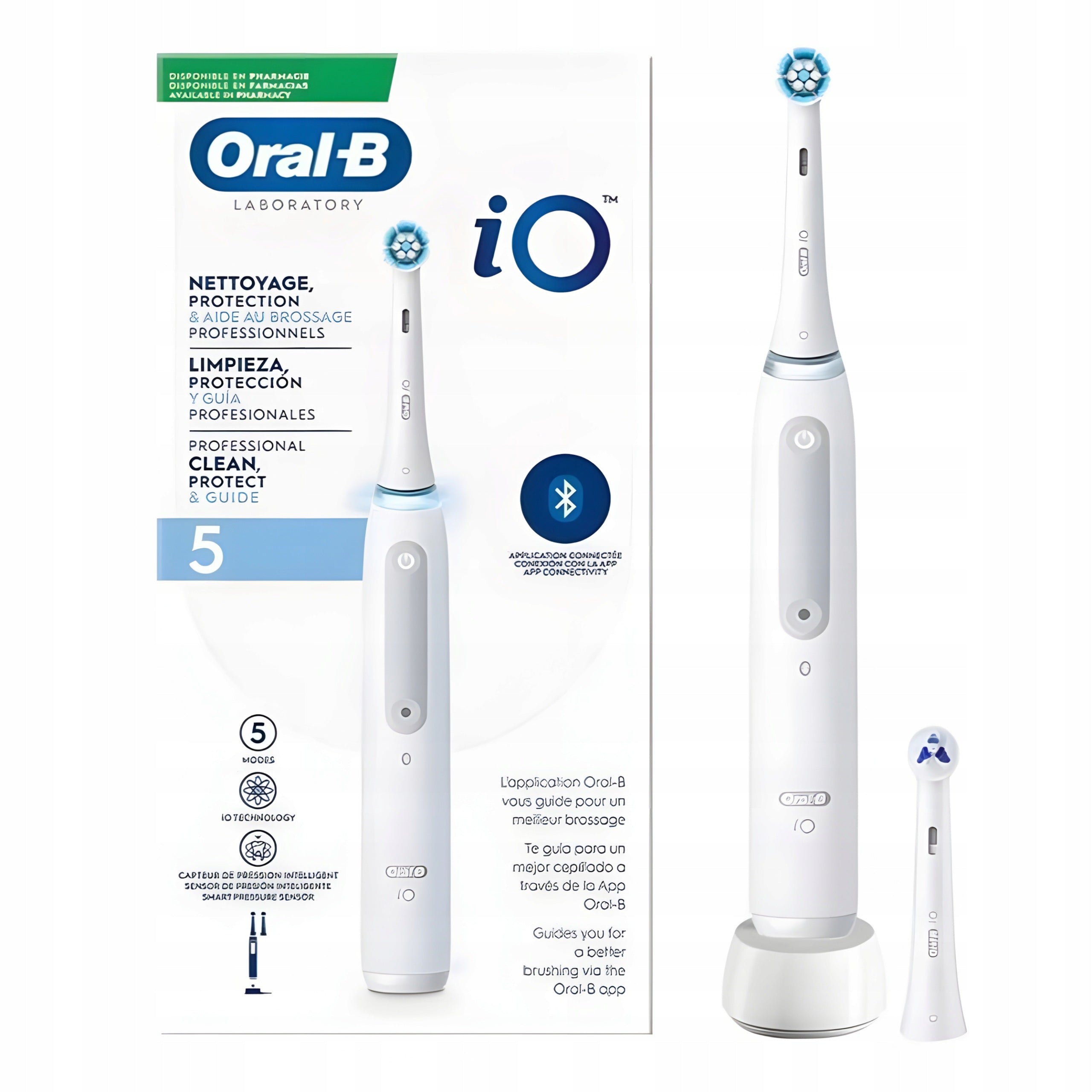 Oral-B iO Magnetic Electric Toothbrush - Laboratory White