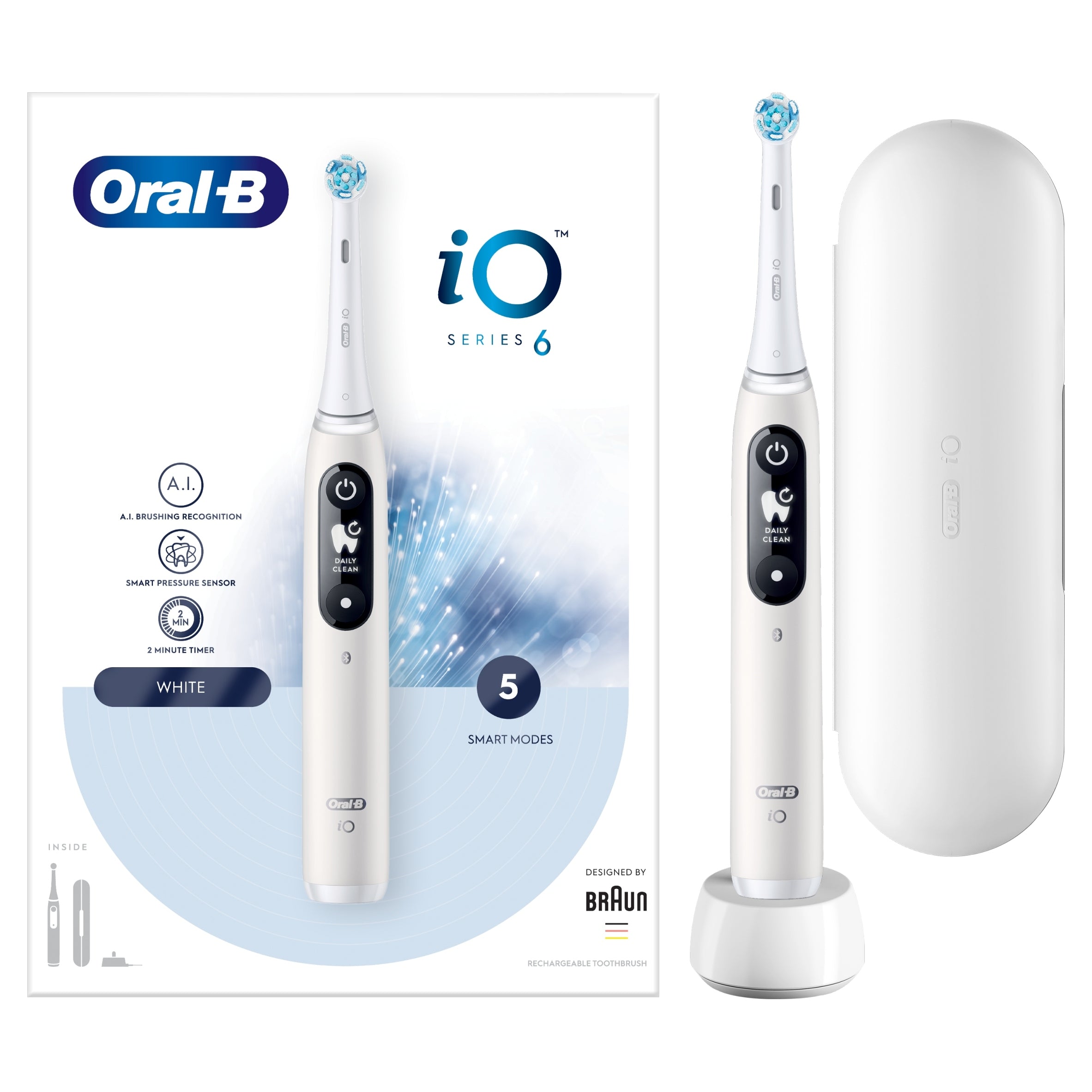 Oral-B iO Series 6 White toothbrush Manufacturer code 80371031