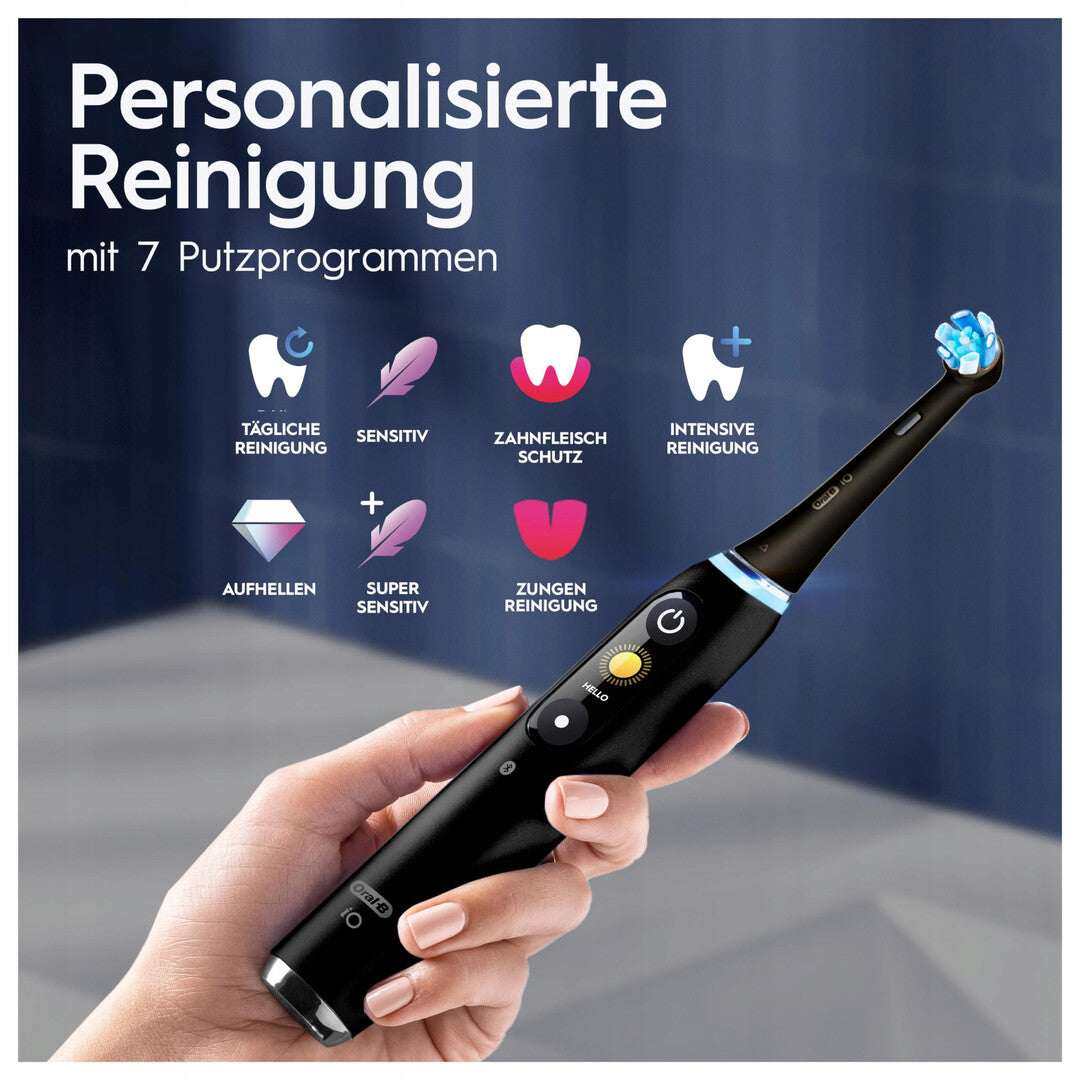 Oral-B iO Series 9 Electric Toothbrush 7 Modes Black Medical device no