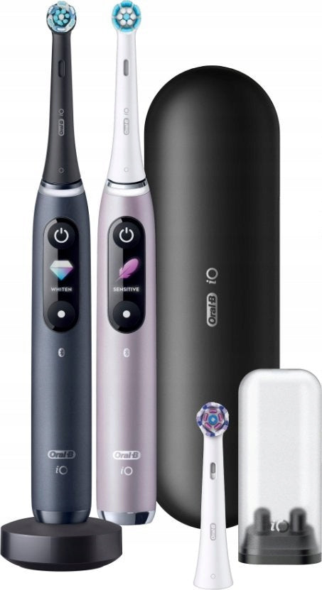 Oral-B iO Series9 Electric Toothbrush Two Pack+3Ends 7Mode