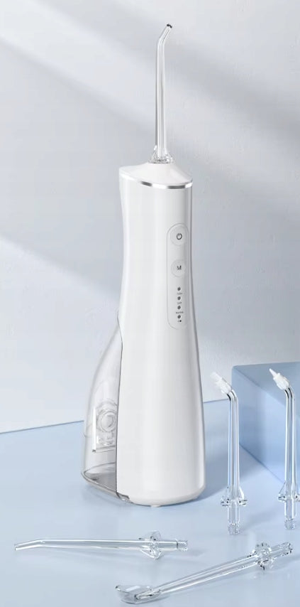 Oral Irrigator, USB Rechargeable Water Irrigator, Portable, Dental Packaging status original