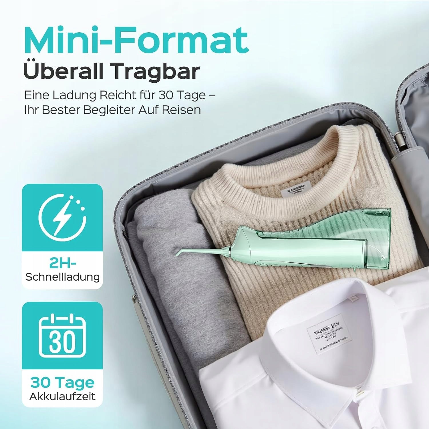 Oral Irrigator Wireless 300ml 5 Nozzles COSLUS C20 Manufacturer code B0CJvqev