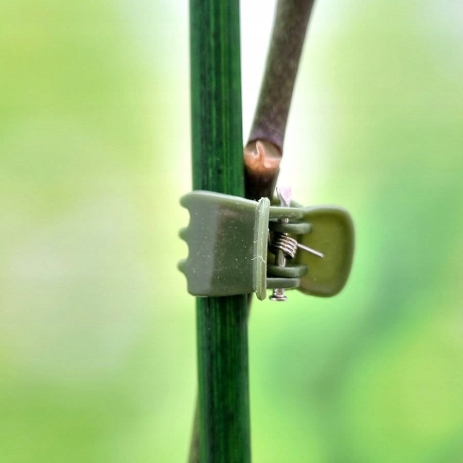 Orchid Clips 10pcs - Plant Attachment Clips for Support Pole Product width 1 cm