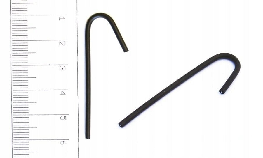 Orchid Hooks 7cm Black x 10pcs - Wire Flower Hooks Packaging status original