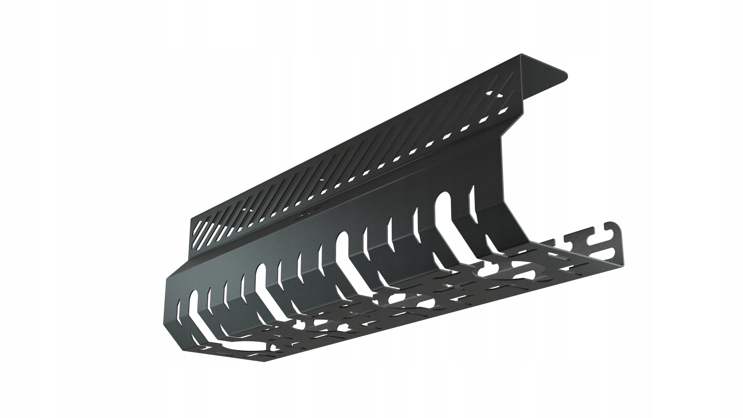 Organizer Cable Masker for Tabletop Desk 40cm Metal Handle Black Packaging status original
