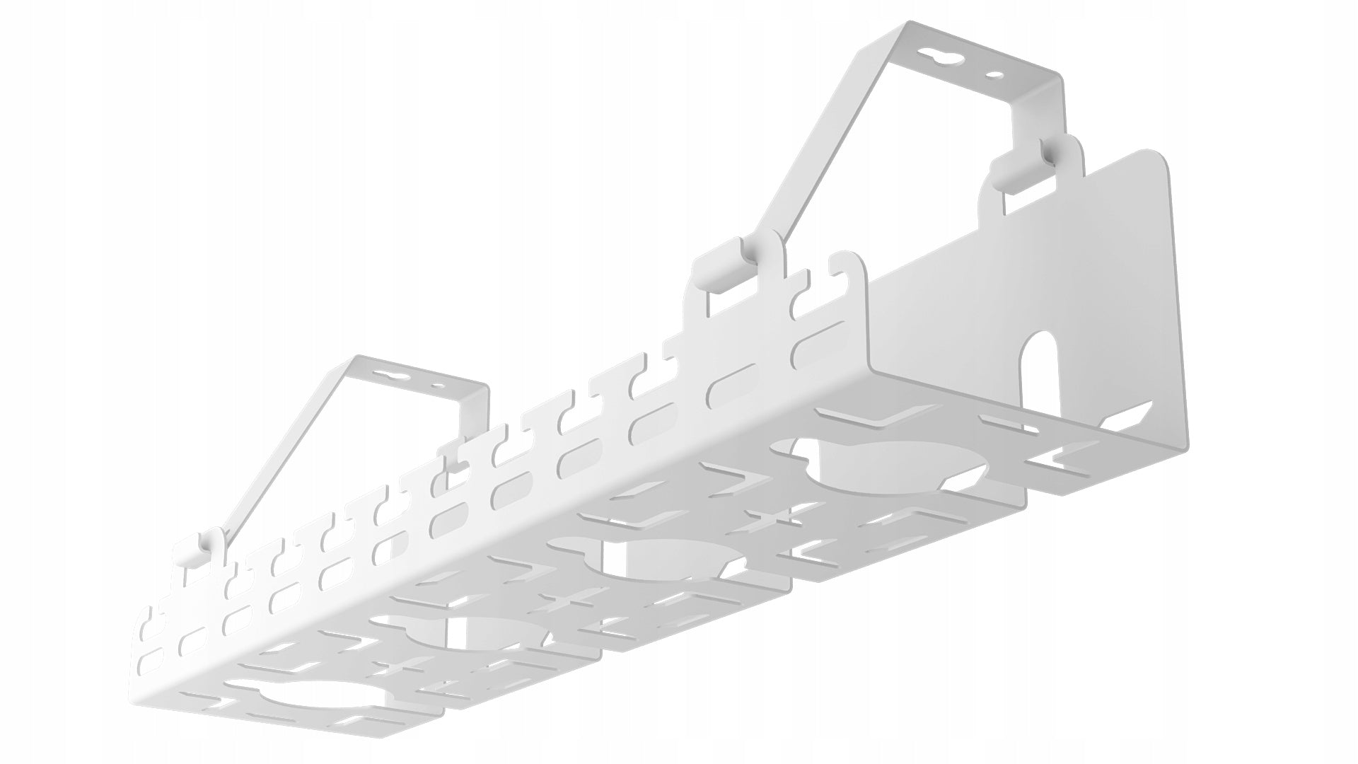 Organizer Handle Removable for Desk Cables 40 cm Metal White Stalflex Product weight with unit packaging 1 kg