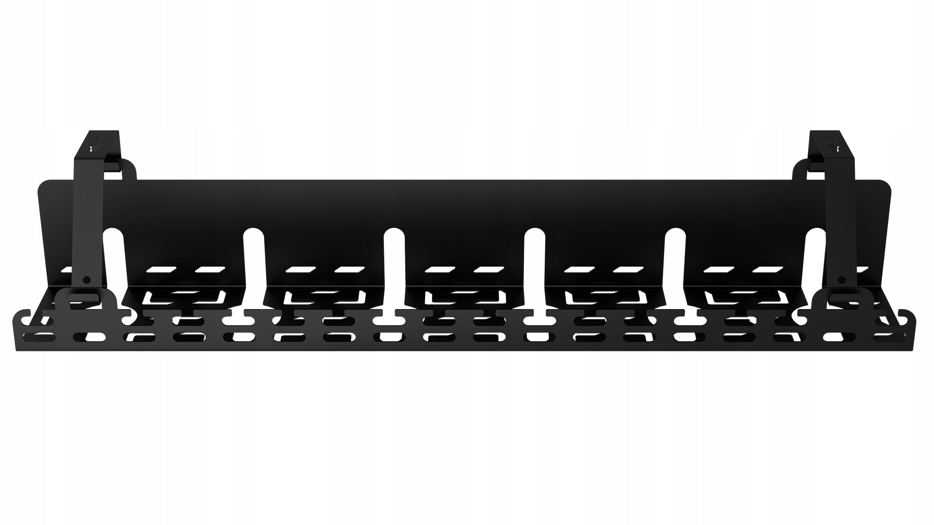 Organizer Handle Removable for Desk Cables 60 cm Metal Black Stalflex Brand Stalflex