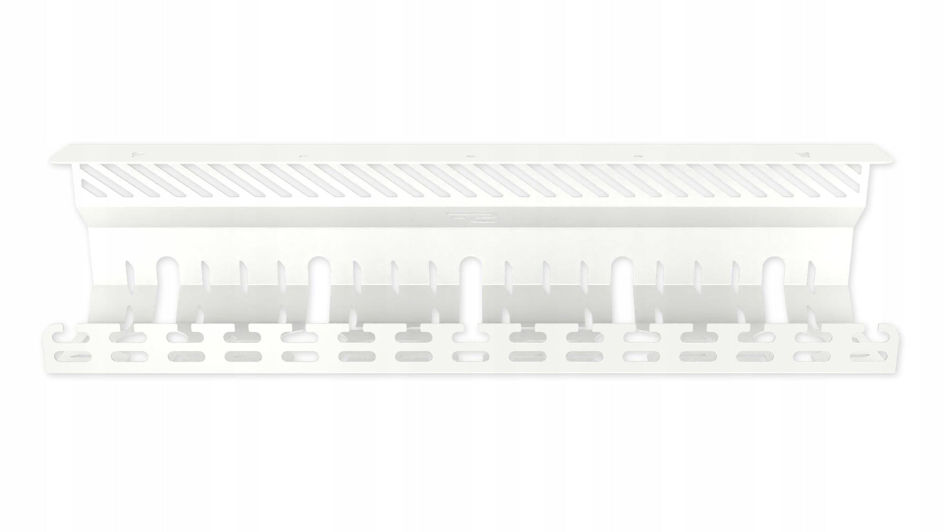 Organizer Holder Cable Cover for Desk 50 cm Metal Shelf White Model CO-GT50-W