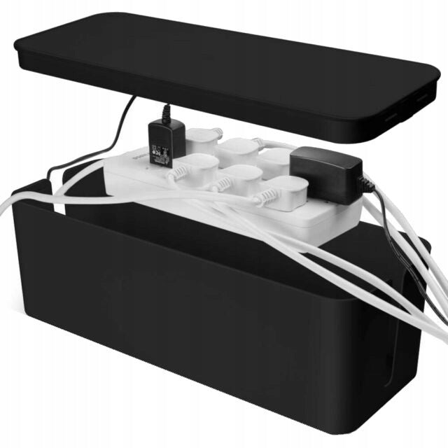 Organizer for cables and chargers Mozos KBO-BK Power strip container