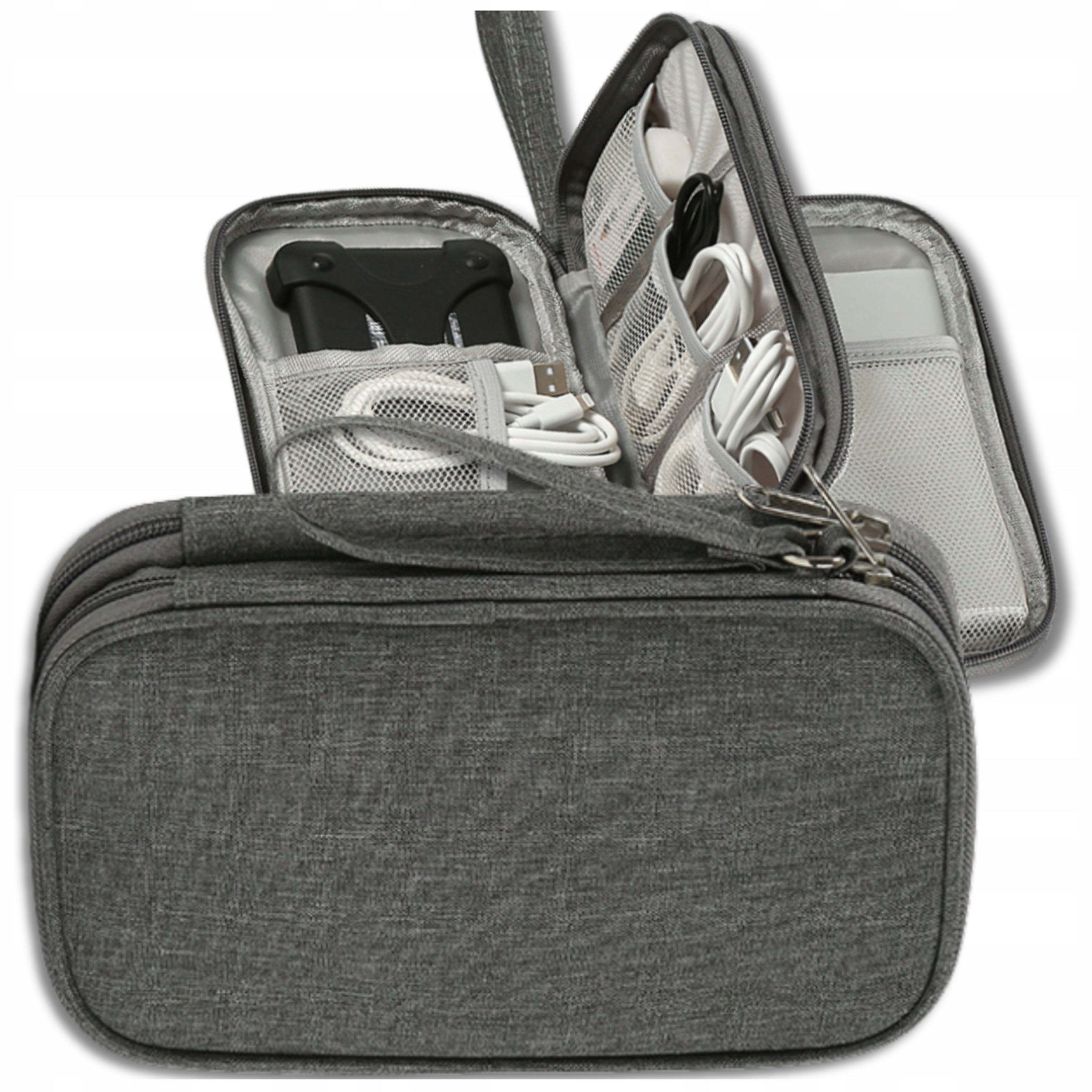 Organizer for cables and chargers travel case usb powerbank waterproof Brand no brand