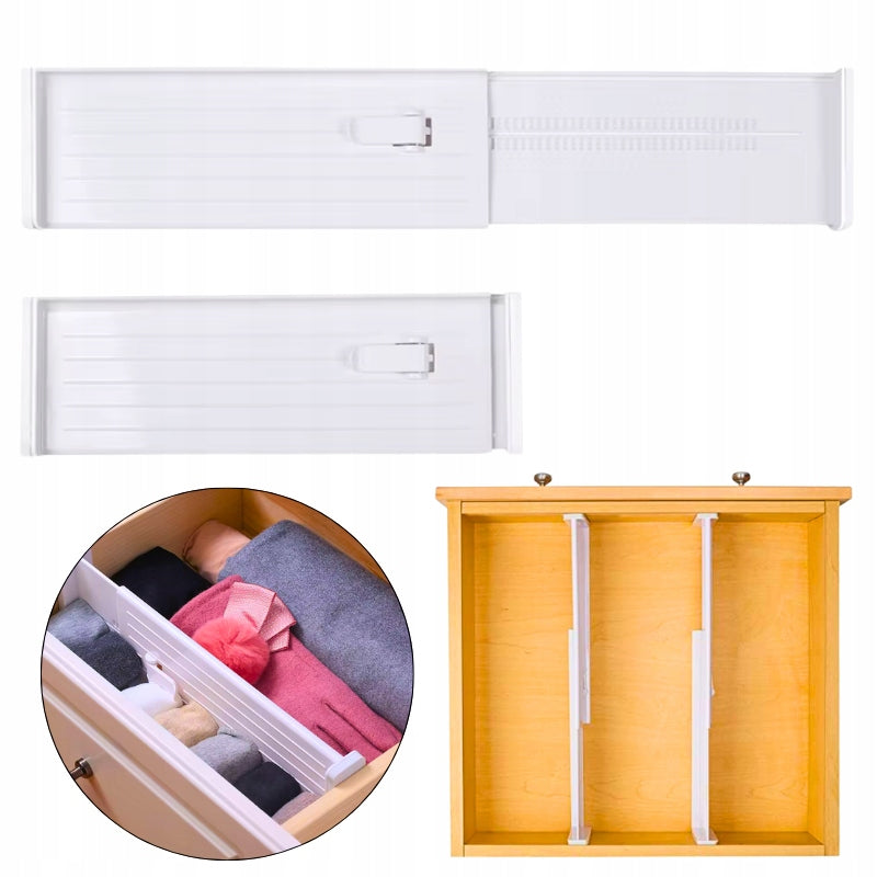 Organizer separator adjustable compartment for drawer 27 to 45 cm