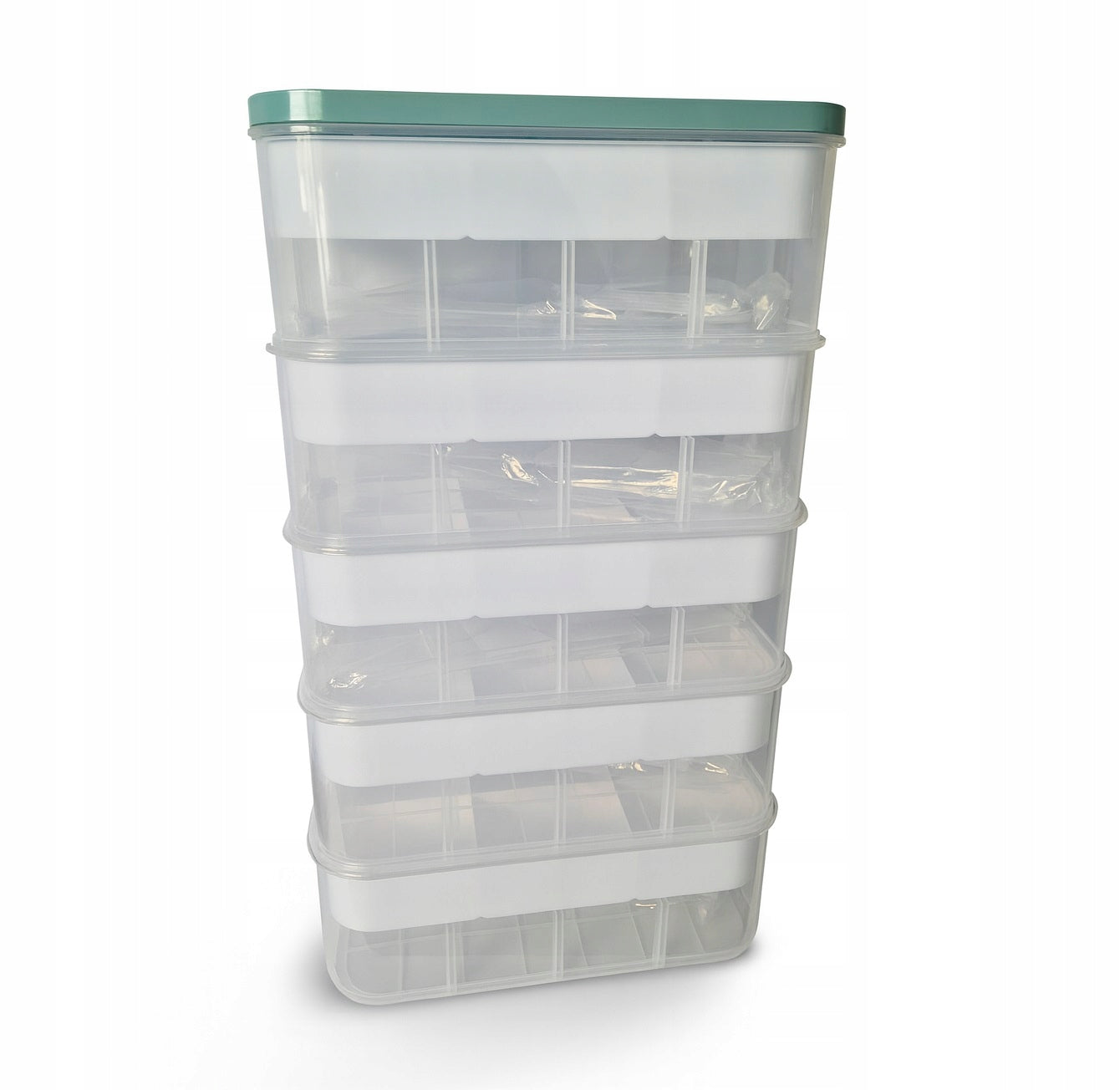 Organizer toy container with compartments 2-level 22x30x22cm (D900) Brand K&M