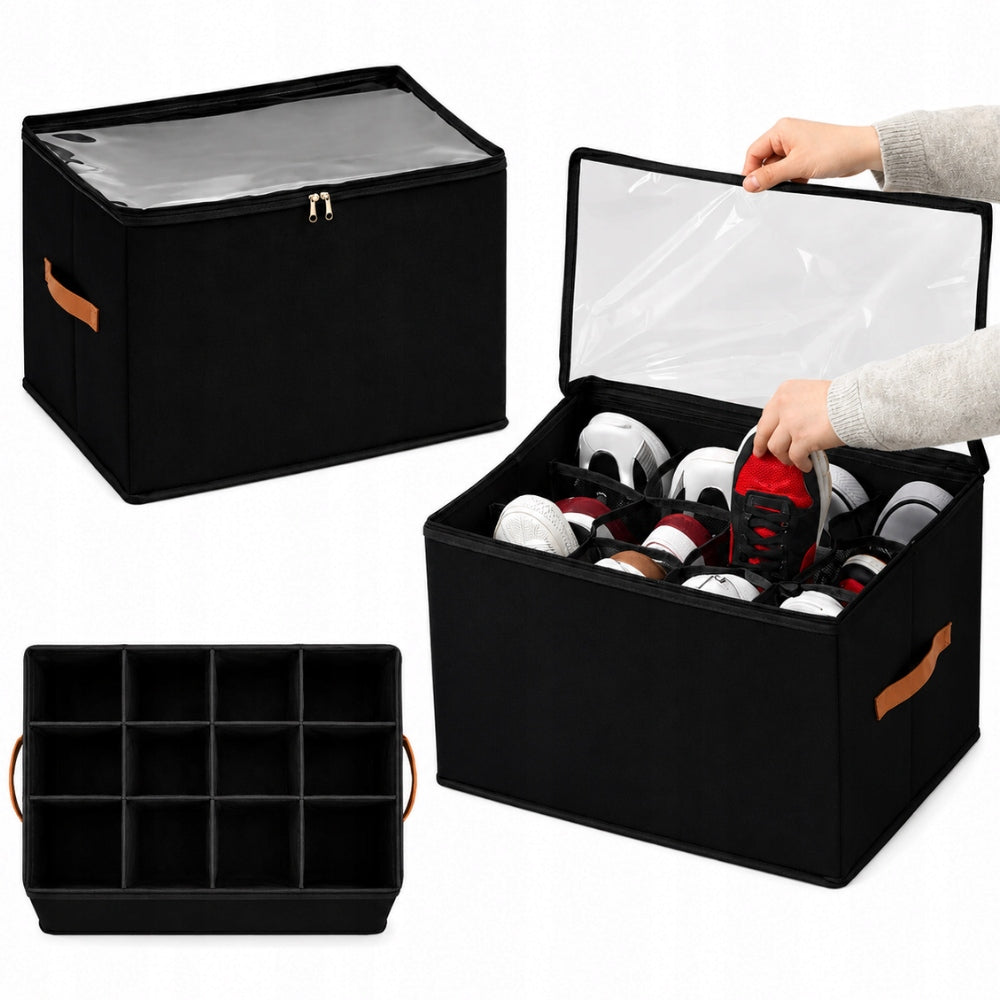 Organizer underwear bag clothes shoes COMPARTMENTS for wardrobe 12 COMPARTMENTS