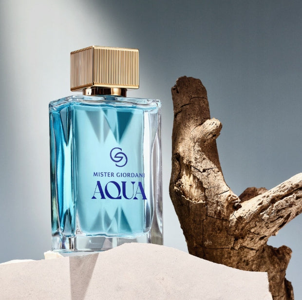 Oriflame - Eau de toilette MISTER GIORDANI AQUA Packaging status original