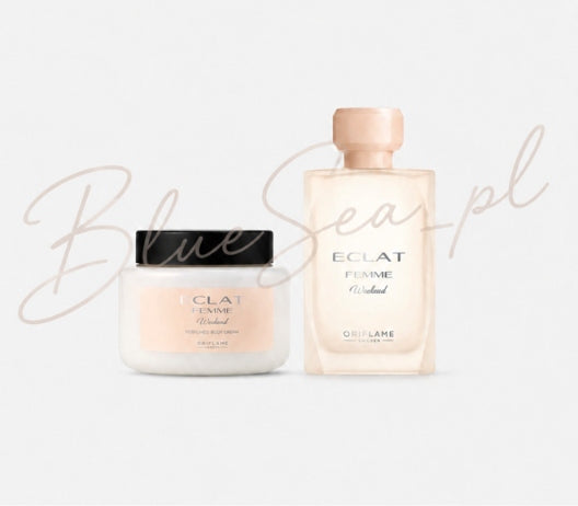 Oriflame Set Eclat Femme Weekend eau de toilette + body cream