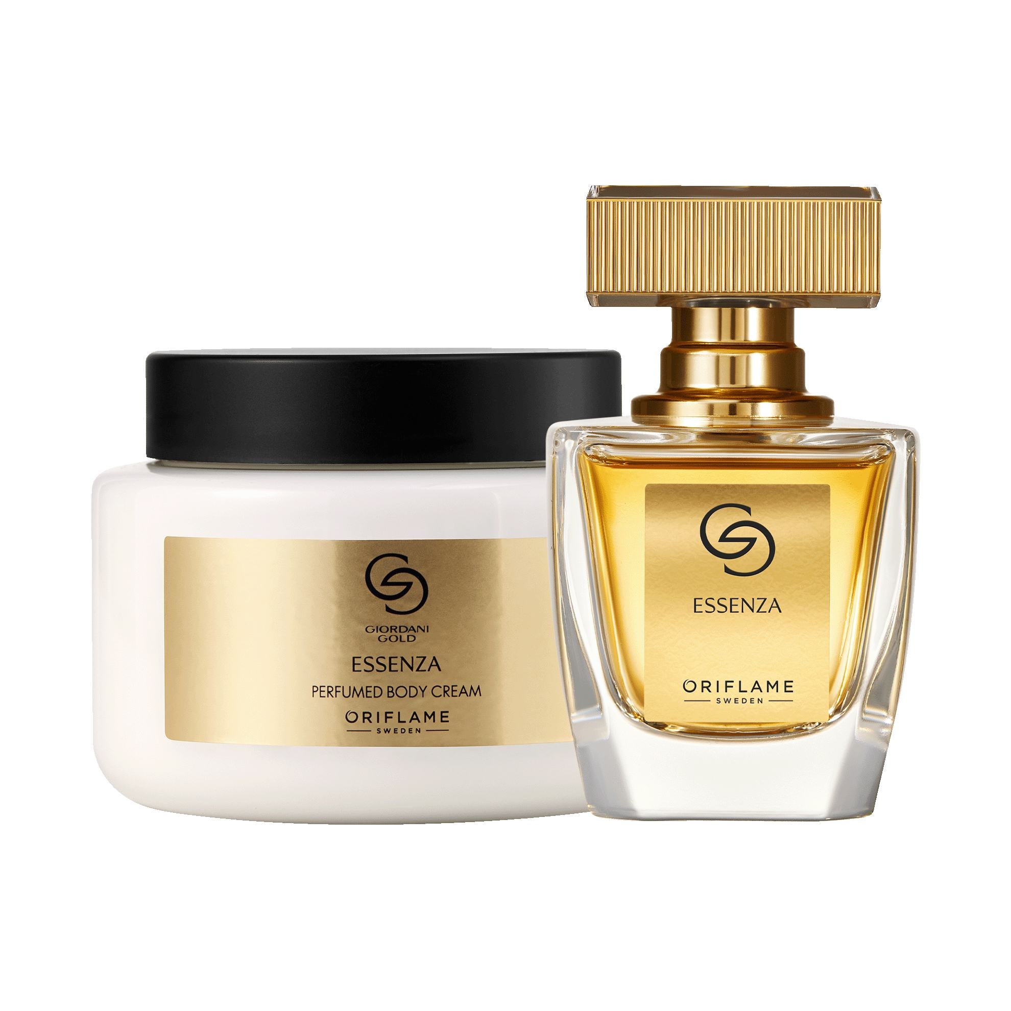 Oriflame Set Giordani Gold Essenza perfume + perfumed cream