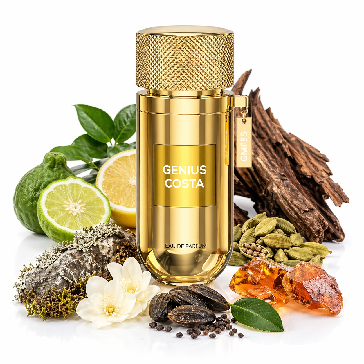 Original Arab Perfume Emper GENIUS COSTA 100ml EDP+FREEBIE! Packaging status original