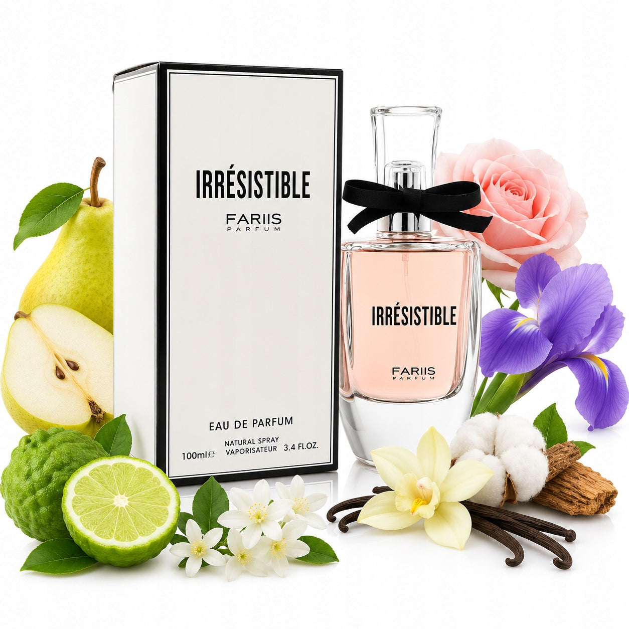 Original Arab Perfume Fariis IRRESISIBLE 100ml EDP+FREEBIE!