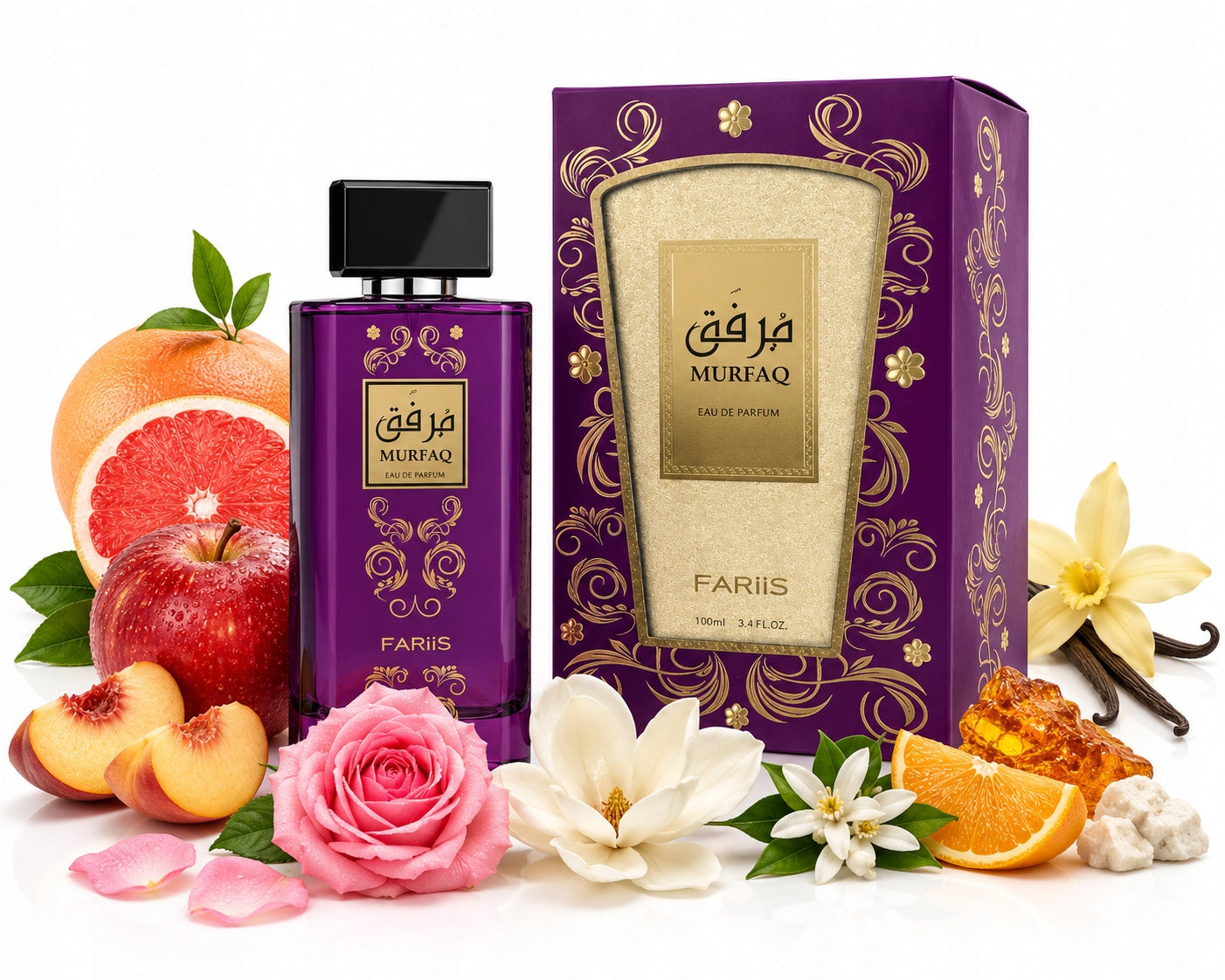 Original Arab Perfume Fariis MURFAQ 100ml EDP+FREEBIE!