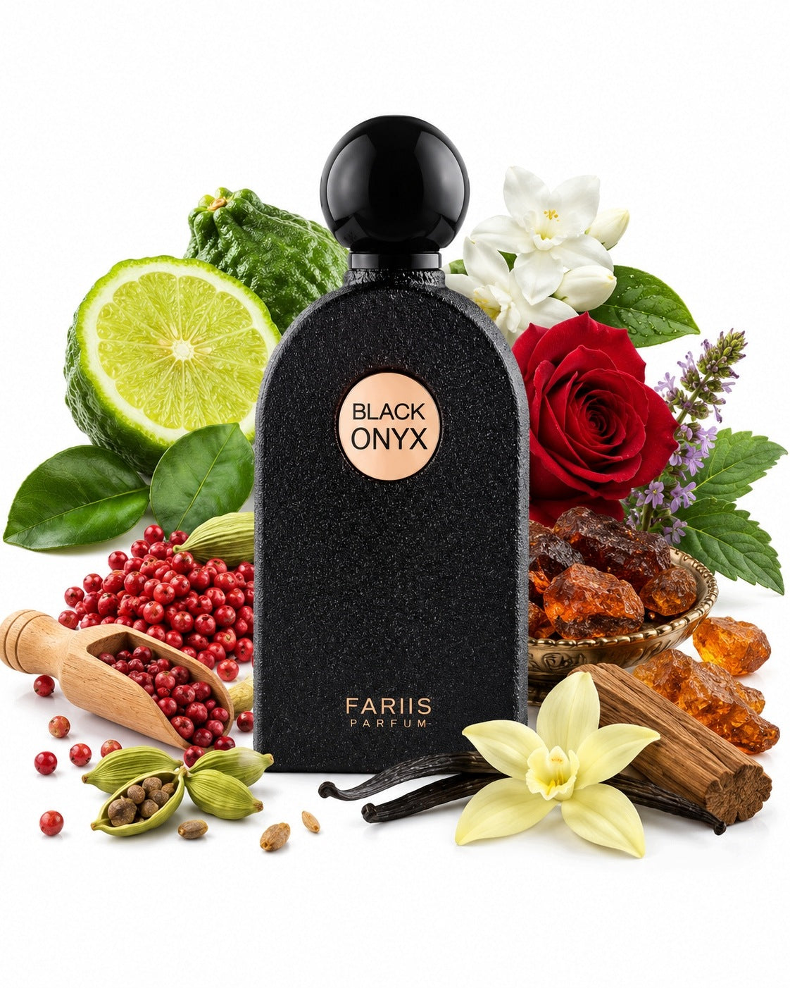 Original Arab Perfume Fariis ONYX 100ml EDP+FREEBIE!