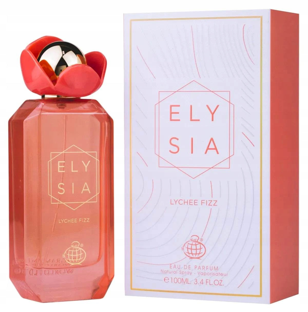 Original Arab Perfume Fragrance World ELYSIA LYCHEE FIZZ 100ml+FREEBIE EAN (GTIN) 6290360379142