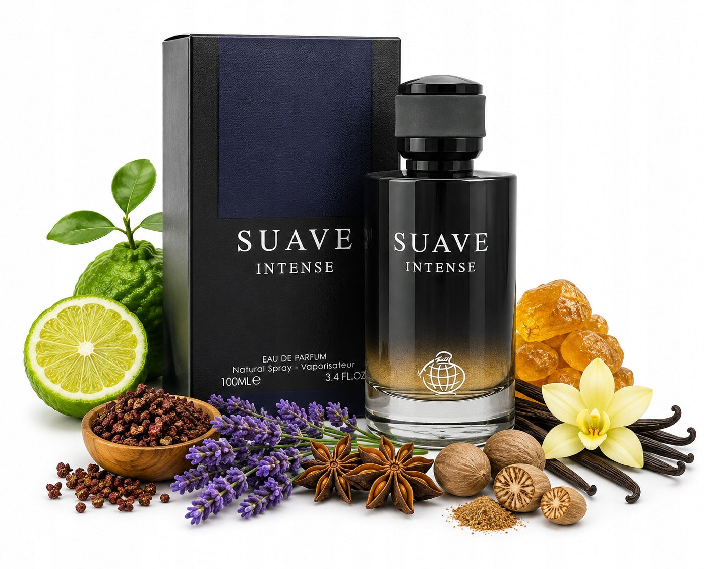 Original Arab Perfume Fragrance World SUAVE INTENSE 100ml+FREEBIE!!
