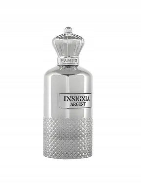 Original Arab Perfume Hamidi INSIGNIA ARGENT 105ml EDP+FREEBIE! Manufacturer code 6294015179057