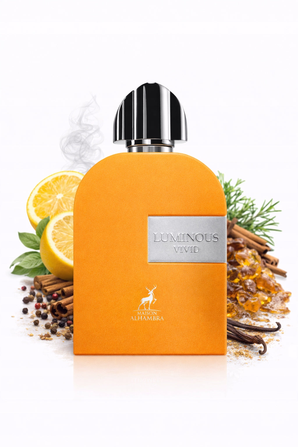Original Arab Perfume Maison Alhambra LUMINOUS VIVID 100ml EDP+FREEBIE Manufacturer code 6290362340850