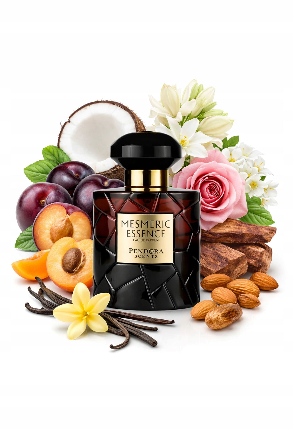 Original Arab Perfume Pendora Scents MESMERIC ESSENCE 100ml EDP+GRATI Packaging status original