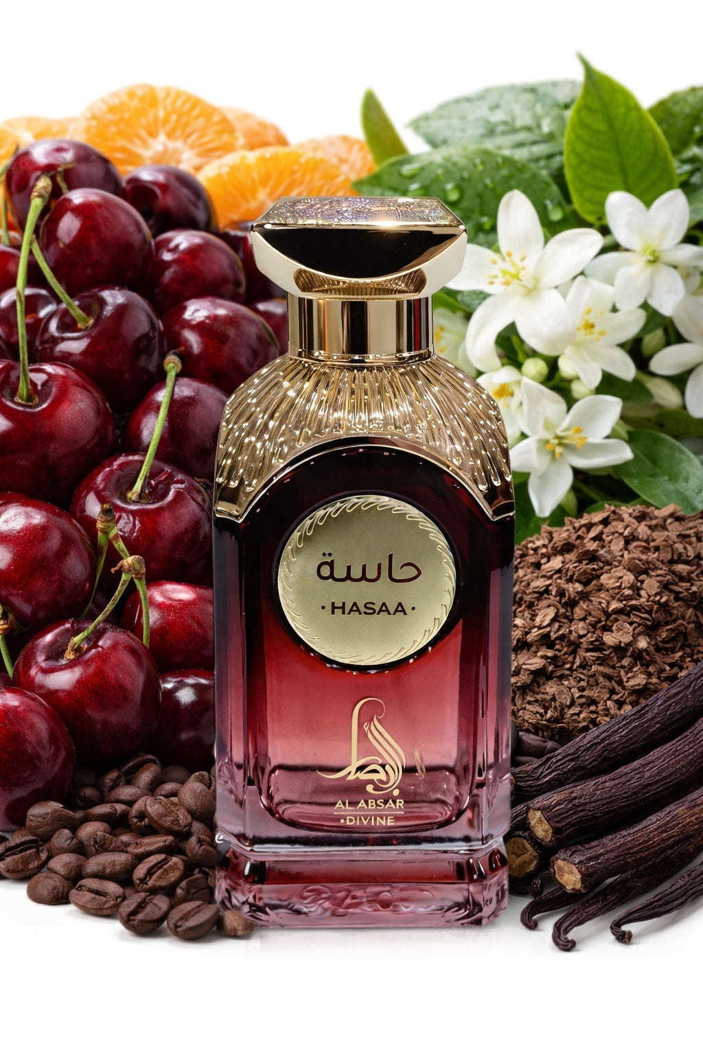 Original Arabic Perfume Al Absar HASAA 100ml EDP+Sample 2ml FREEBIE! Packaging status original