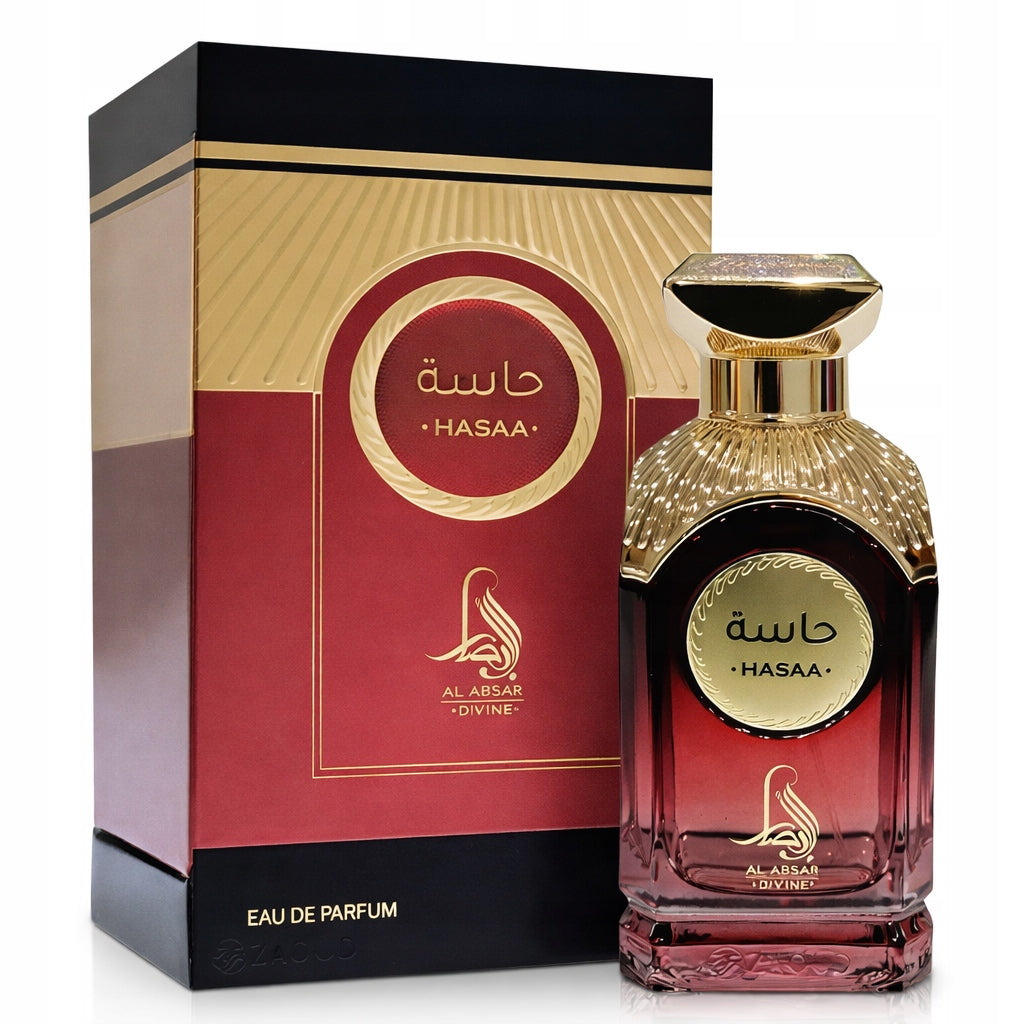 Original Arabic Perfume Al Absar HASAA 100ml EDP+Sample 2ml FREEBIE!