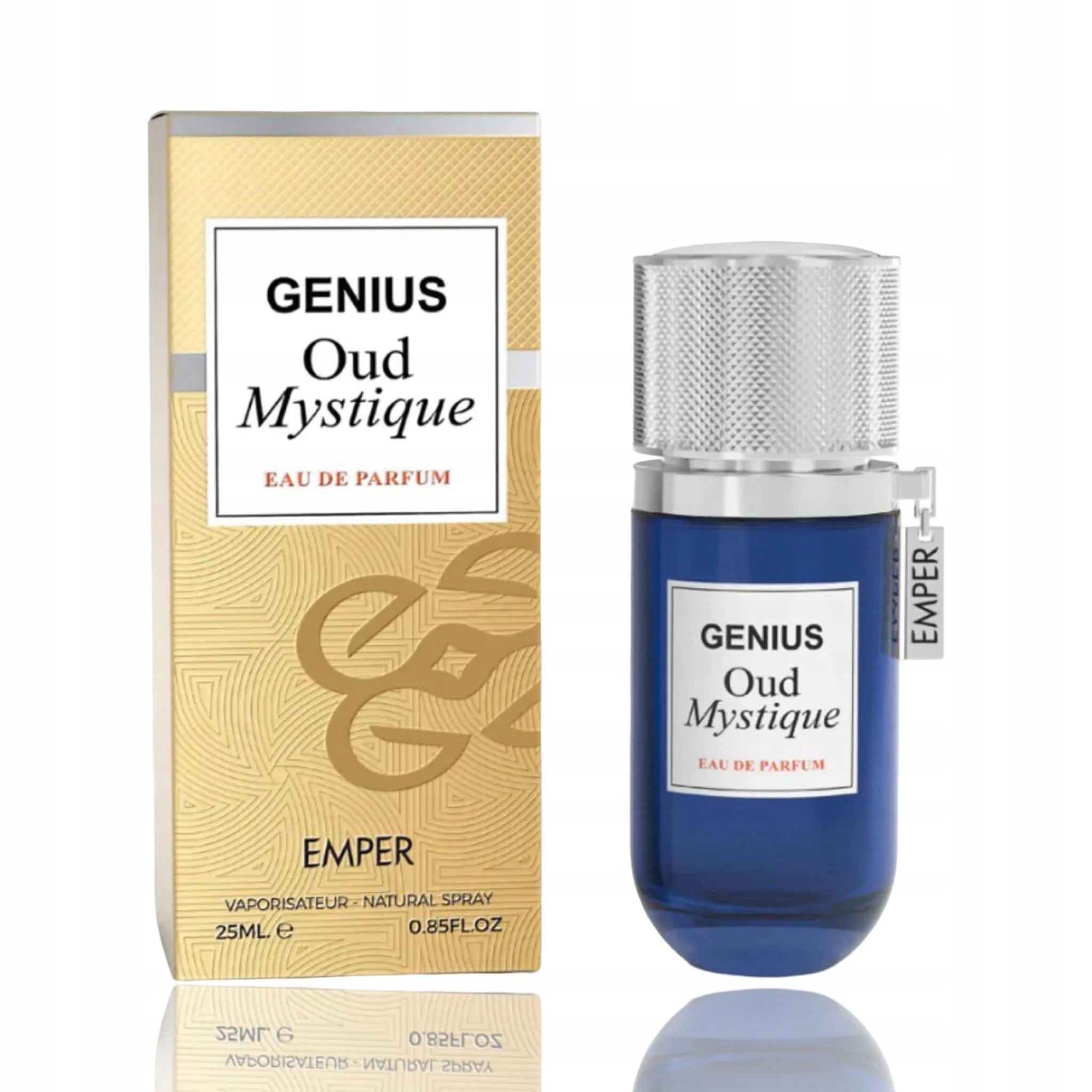 Original Arabic Perfume Emper GENIUS OUD MYSTIQUE 25ml+FREEBIE!