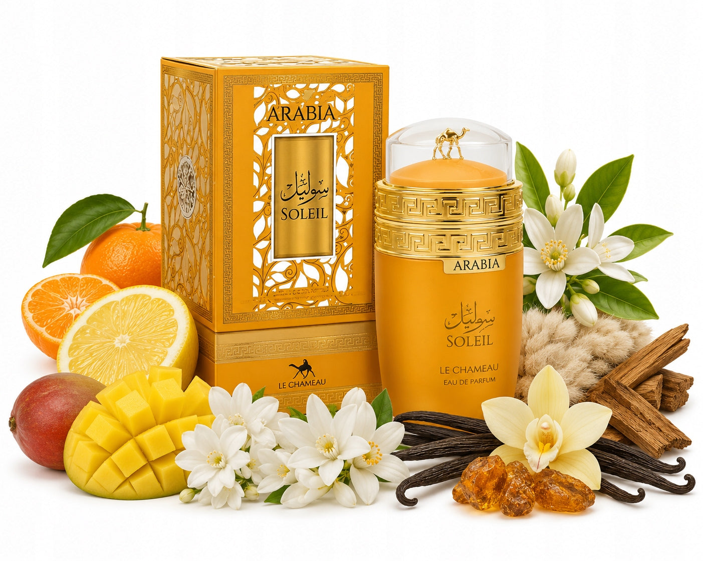 Original Arabic Perfume Le Chameau ARABIA SOLIEL 100ml EDP+FREEBIE!