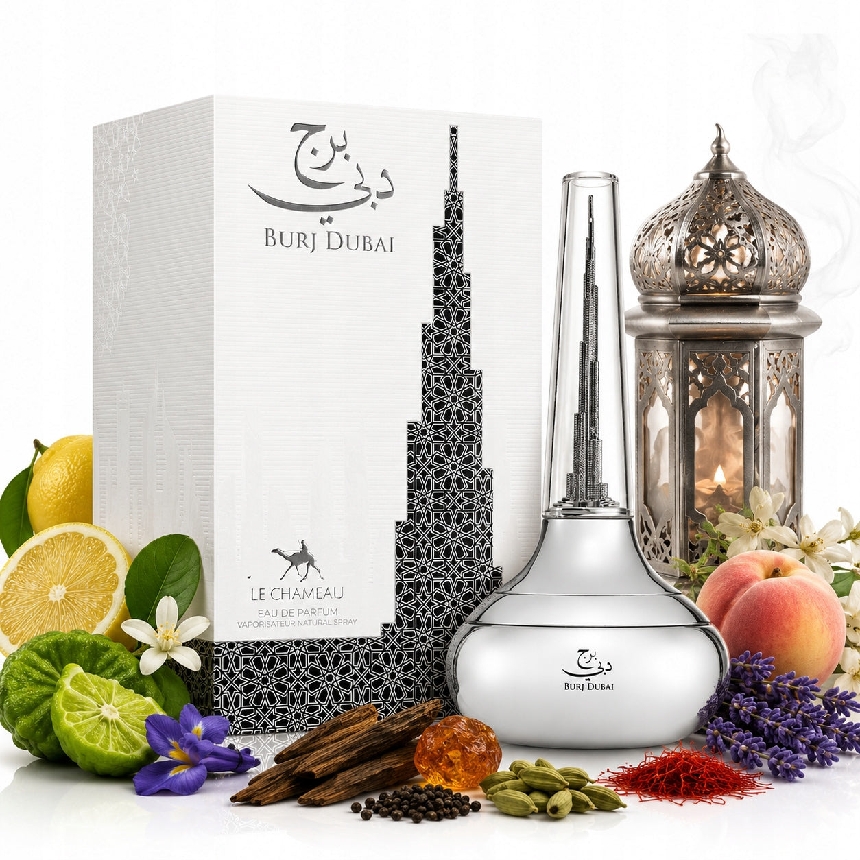 Original Arabic Perfume Le Chameau BURJ DUBAI 100ml EDP+FREEBIE! Packaging status original