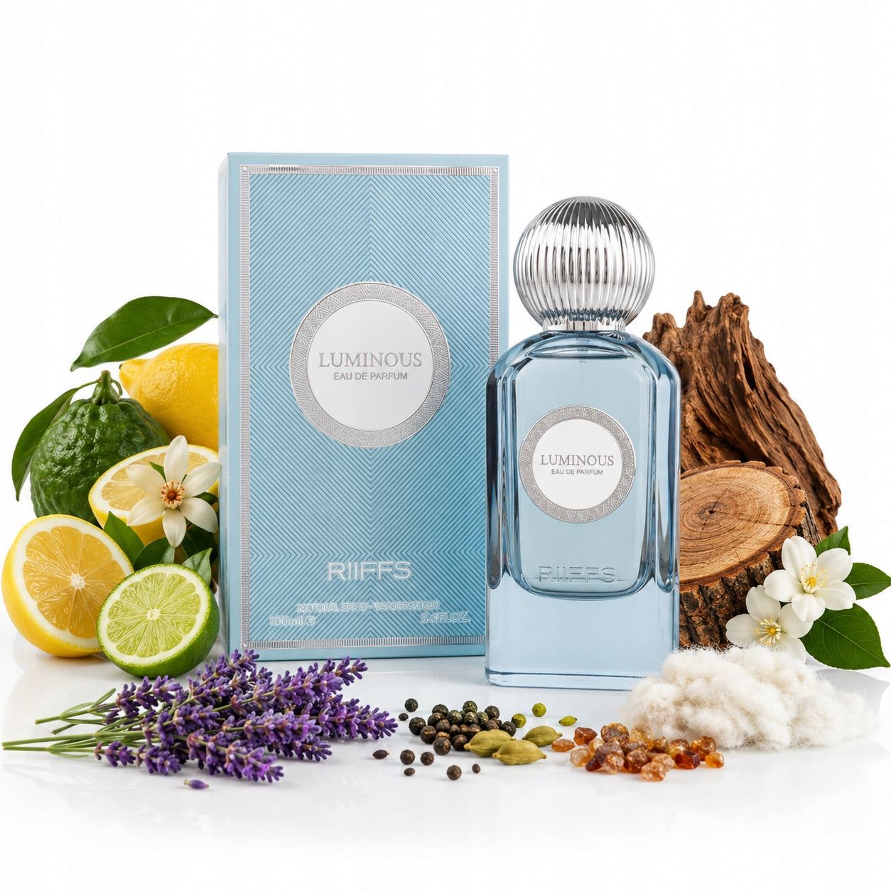 Original Arabic Perfume Riiffs LUMINOUS 100ml Extrait+FREEBIE!