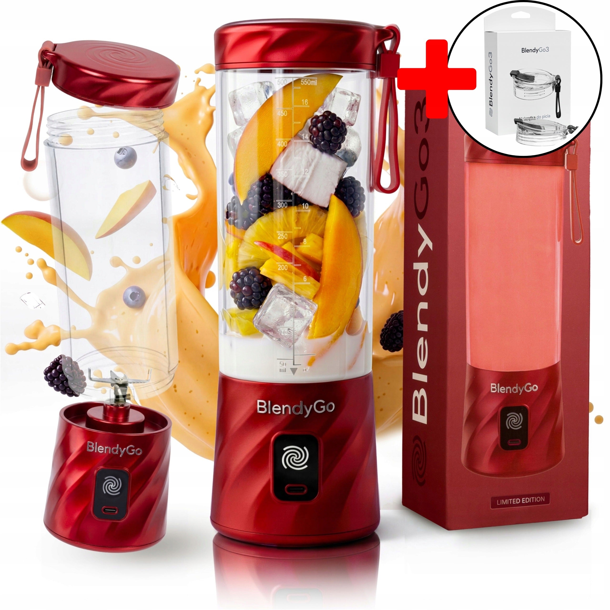 Original Blender BlendyGo 3 - Wireless USB + FREEBIE MOUTHPIECE | GIFT