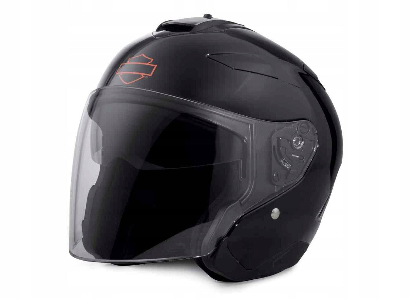 Original H27 Helmet 3/4 Harley black glass visor MAYWOOD 98328-17VX Roz L Packaging status original