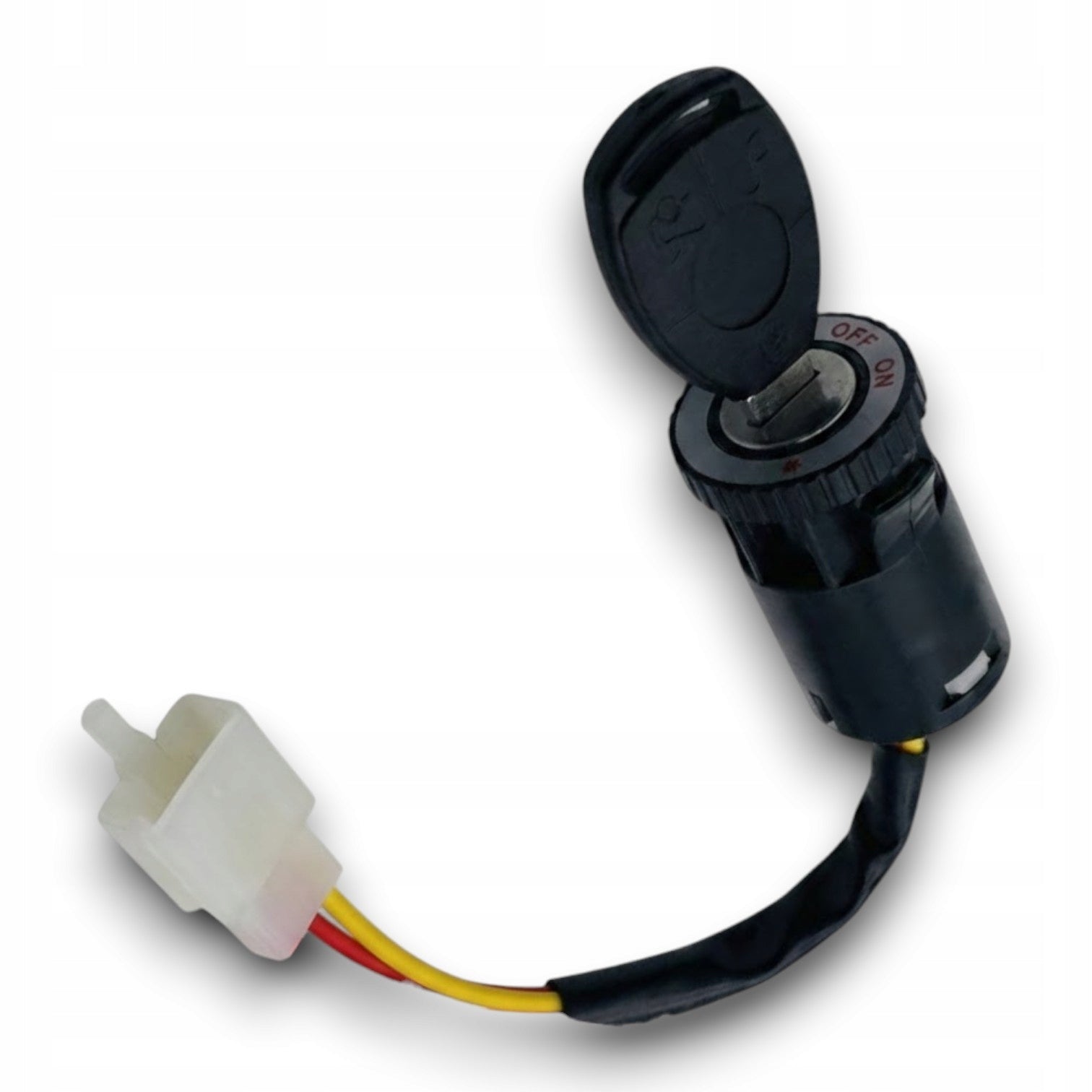 Original Ignition Switch with Vehicle Key for Kids Battery