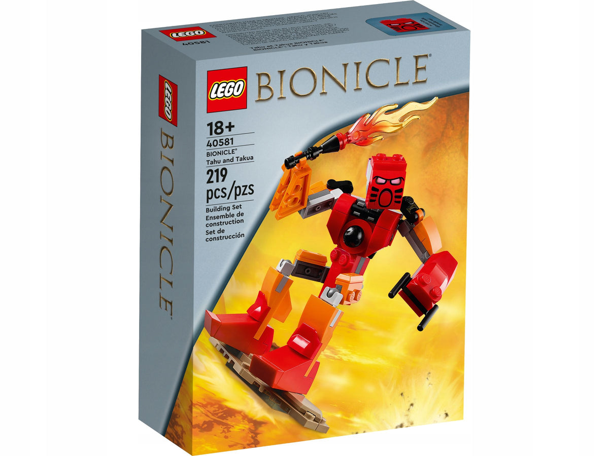 Original LEGO 40581 Bionicle Tahu and Takua Blocks NEW Blocks