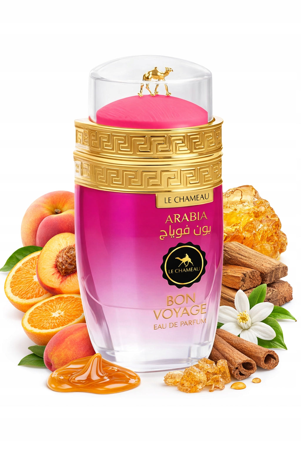 Original Le Chameau Arabia BON VOYAGE 100ml EDP+FREEBIE! Packaging status original