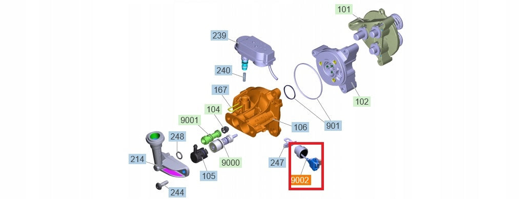 Original Pressure sensor for KARCHER K 5 K 7 smart premium washers Manufacturer code 4.100-818.0