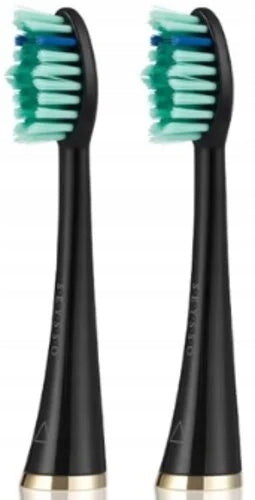 Original SEYSSO Gold Black Anti-Plaque Brush Tip (2-Pack) Brand SEYSSO