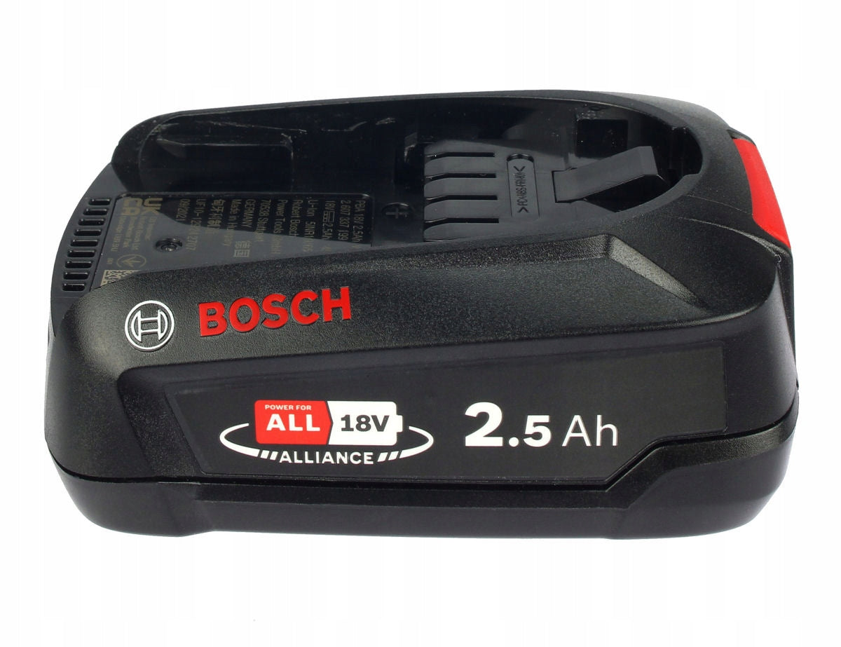 Original battery Bosch Home and Garden battery PBA 18V 2.5Ah W-B Manufacturer code PBA 18V 2.5Ah