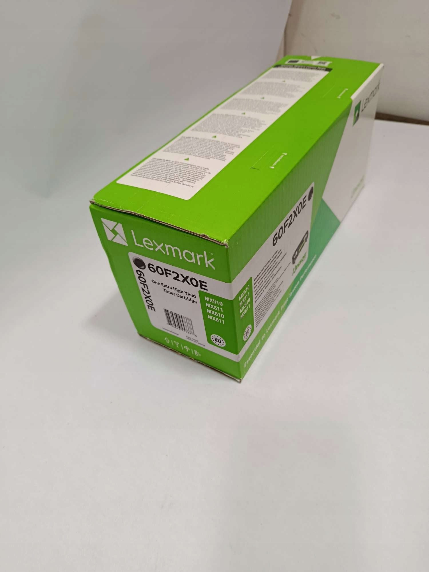 Original toner 602XE 60F2X0E to Lexmark MX511 MX611 Packaging status original