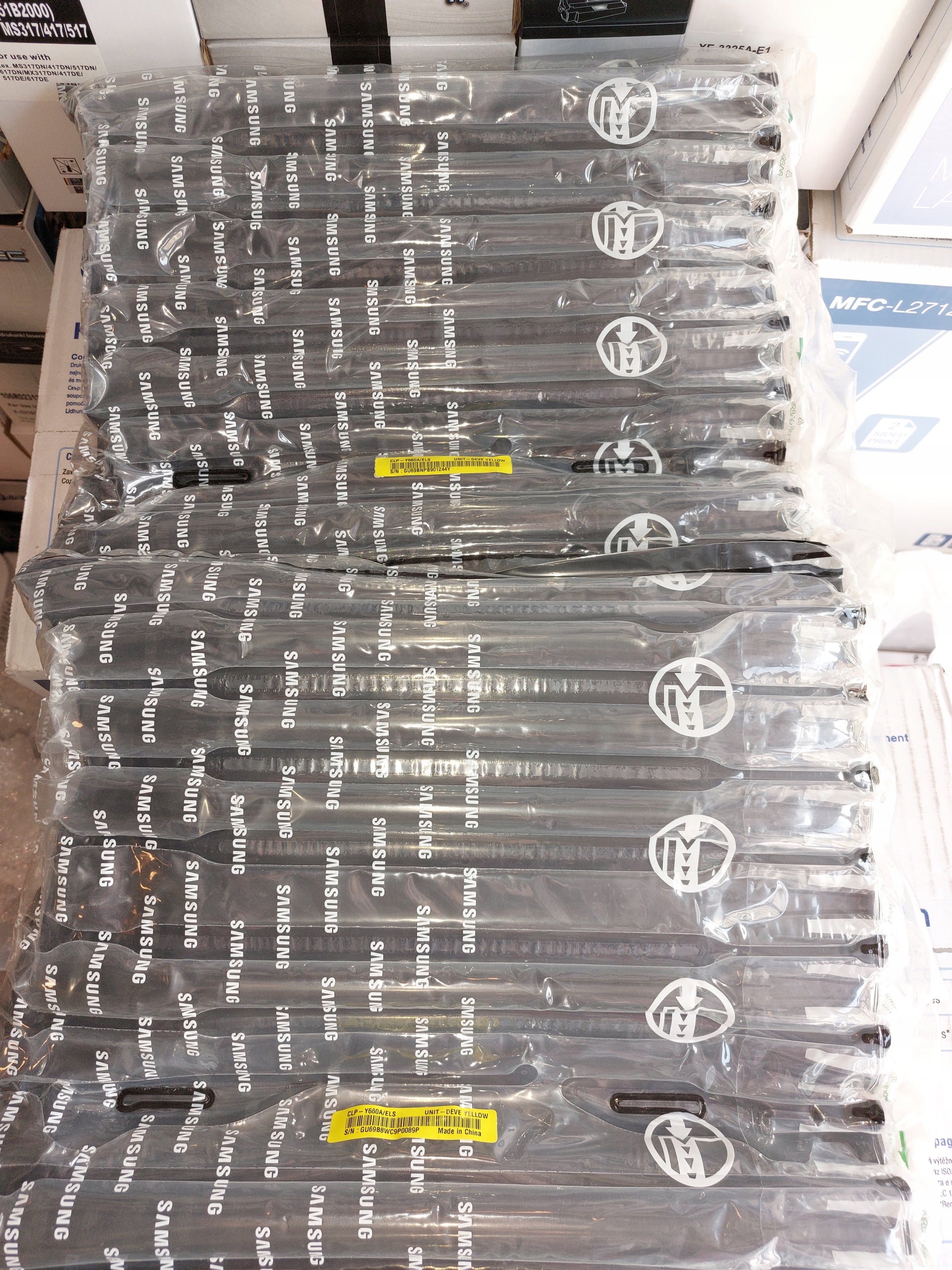 Original toner Samsung CLP-Y660A yellow (yellow) Manufacturer code CLP-Y660A