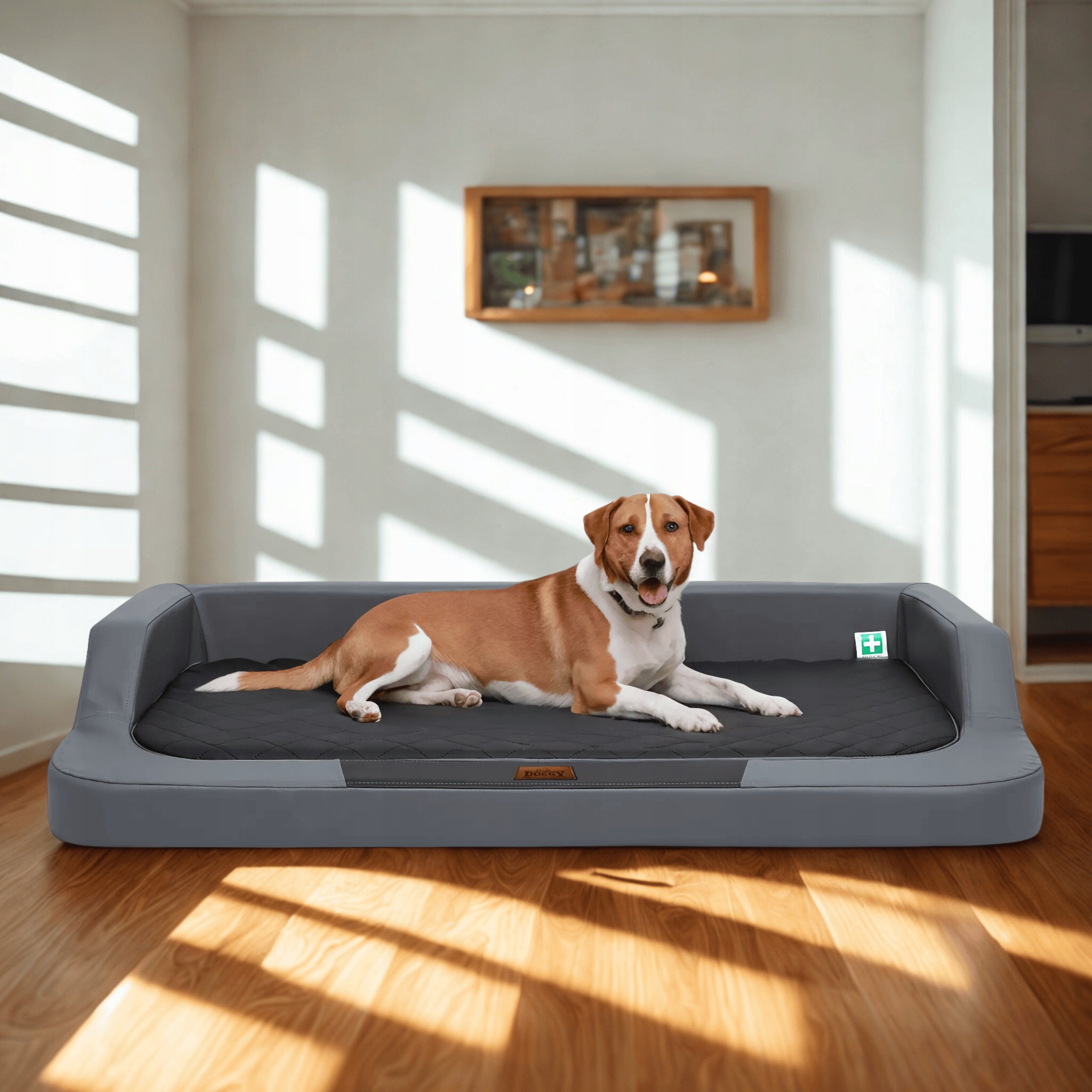 Orthopedic Bed - Dog Bed, Thick Mattress - 94 cm x 62 cm Packaging status original